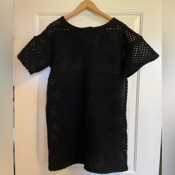 Emerson Fry Wool Open Weave Net Woven Tunic/Dress - Picture 2 of 7